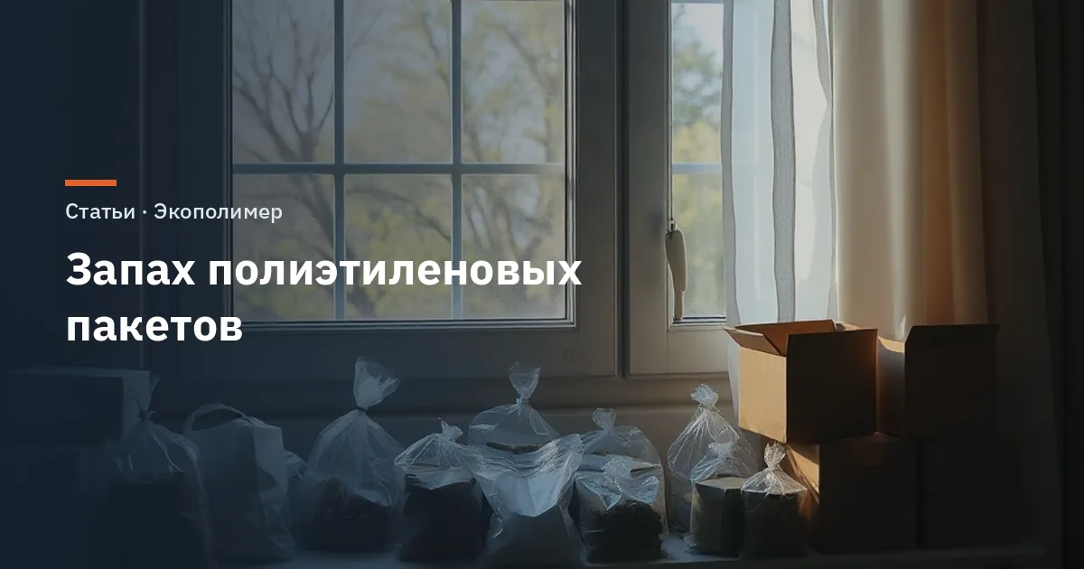 Запах полиэтиленовых пакетов: откуда берётся и как убрать